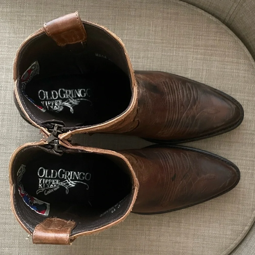 Old Gringo Corinna Leather Western Ankle Boot